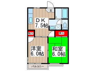 フォーブルラプラスの物件間取画像